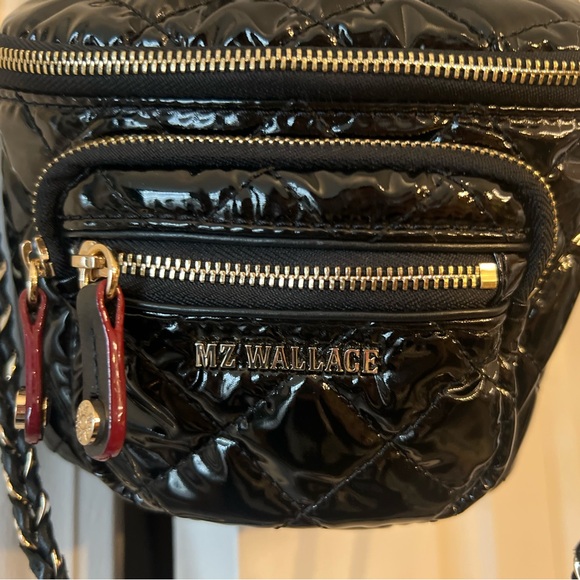 MZ Wallace Black Quilted Crossbody Bag - Picture 5 of 8